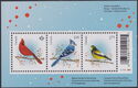 Holiday Birds souvenir sheet