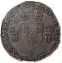 1 Teston (Henri II Crowned - P - Dijon)