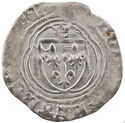 ½ Blanc (Charles VIII - Crown - Tournai. No date)
