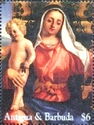 "Madonna and Child with Commissioners" (detail)