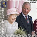 Queen Elizabeth II and King Charles III