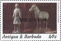 Cavalryman and Horse - Overprinted