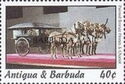 Painted Bronze Horses and Chariot - Overprinted