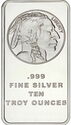 Buffalo silver bar