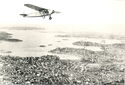 Early mail flight over Sydney, date unknown.