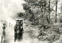 Crawford and Co. coach crossing the Snowy Creek, circa 1900.
