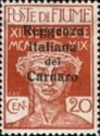 Overprint "Reggenza Italiana del Carnaro"