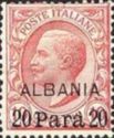 Victor Emmanuel III with Overprint "ALBANIA"