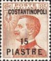 Italy Stamps Overprint "COSTANTINOPOLI"