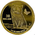 30 Dollars (Cat and Butterfly)