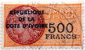 Daussy type of France overprinted