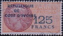 Daussy type of France overprinted