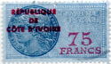 Daussy type of France overprinted
