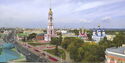 Tambov. View of the central part of the city