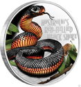 1 Dollar (Deadly and Dangerous - Red-bellied Black Snake)