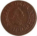 1 Denier Tournois (Henri III - A - Paris)