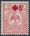 Kagu (Rhynochetos jubatus) overprint and surcharge