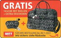 Gratis - Tasche mit Rollen