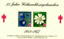 25 jahre Weihnachtsiegebmarken 1953-1977