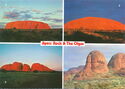 Uluṟu-Kata Tjuṯa National Park. Ayers Rock and The Olgas