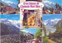 Various aspects of Chamonix-Mont-Blanc