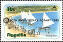 Island Dinghies - Overprinted