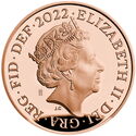 1 Penny (Royal Arms Shield Puzzle Memorial - Gold)