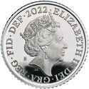 5 Pence (Royal Arms Shield Puzzle Memorial - Platinum)
