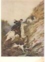 Petr Petrovich Sokolov. They hunted the fox. 1876