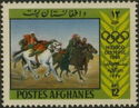 Buzkashi Game, Horse (Equus ferus caballus)