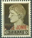 Italy Stamps Overprint "ISOLE JONIE"