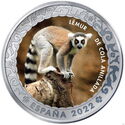 1.50 Euro (Endangered animals - Ring-Tailed Lemur)