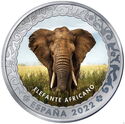 1.50 Euro (Endangered animals - African bush Elephant)