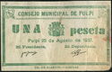 1 Peseta