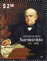 200th Birth Anniv. of Domingo Faustino Sarmiento (1811-1888)