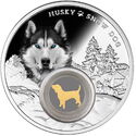 1,000 CFA Francs (Man's best friend - Husky)