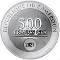 500 CFA Francs (Biblical way of the Cross 12/12 - XII The Crucifixion)