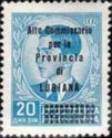 King Peter II - Overprint