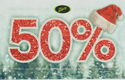 50% Rabatt Christmas
