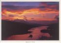 Sunset Queens View Loch Tummel and Mountain of Schiehallion