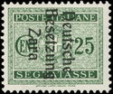 Postage Due Issues Overprints - "Deutsche Besetzung Zara"