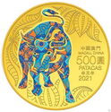 500 Patacas (Year of the Ox)