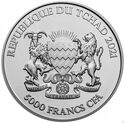 5,000 CFA Francs (Mandala Warthog)