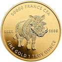 50,000 CFA Francs (Mandala Warthog)