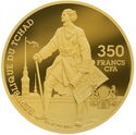 350 CFA Francs (Peter the Great - Gold)
