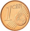 1 Euro Cent (Euro Stars redesigned)