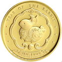 1,000 Ngultrum (Year of the Rabbit - Gold)