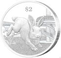 2 Dollars (Year of the Rabbit)