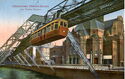 Schwebebahn Elberfeld-Barmen. | Am Thalia-Theater.