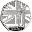 50 Pence (75 Years of the Windrush Generation - Silver)